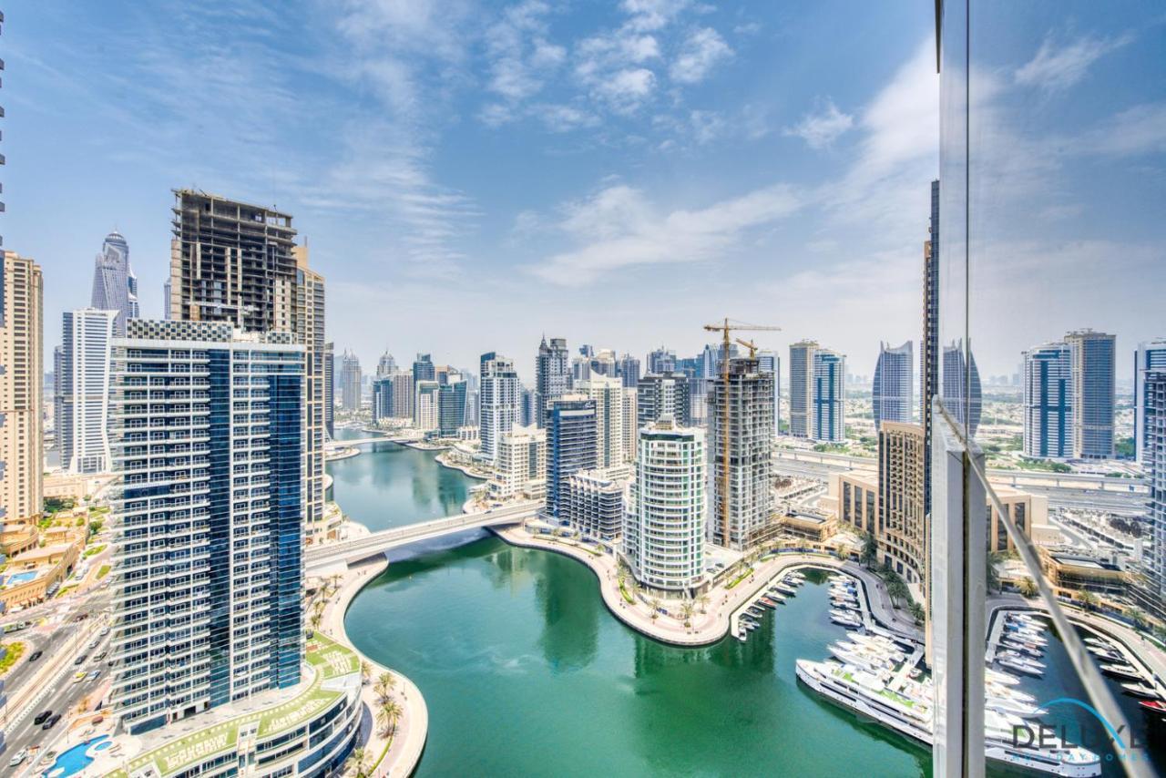Overlooking Marina Canal 1Br Close To Mall, Promenade & Beach, Bay Central 1, Dubai Marina By Deluxe Holiday Homes מראה חיצוני תמונה